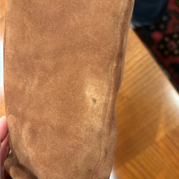 WHBM Whisky Colored Alivia Chain Slouchy Knee-High Boot, size 8.5 - Picture 16 of 16